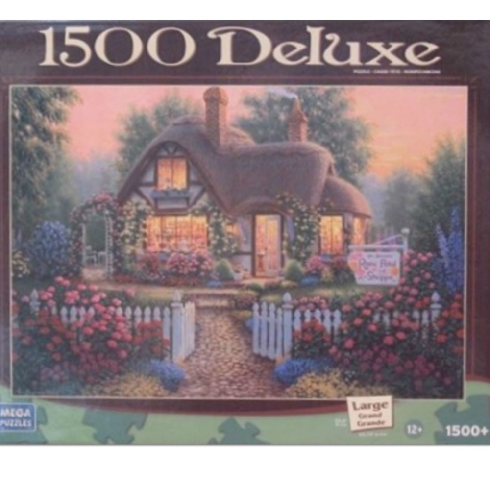 1500 Deluxe Puzzle Rose Petal Gift Shoppe NEW